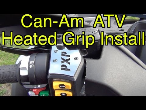 installing heat demon, hand thumb warmers 2017 grizzly 700 youtube For a 3 Wire Relay Wiring Diagram 13 51